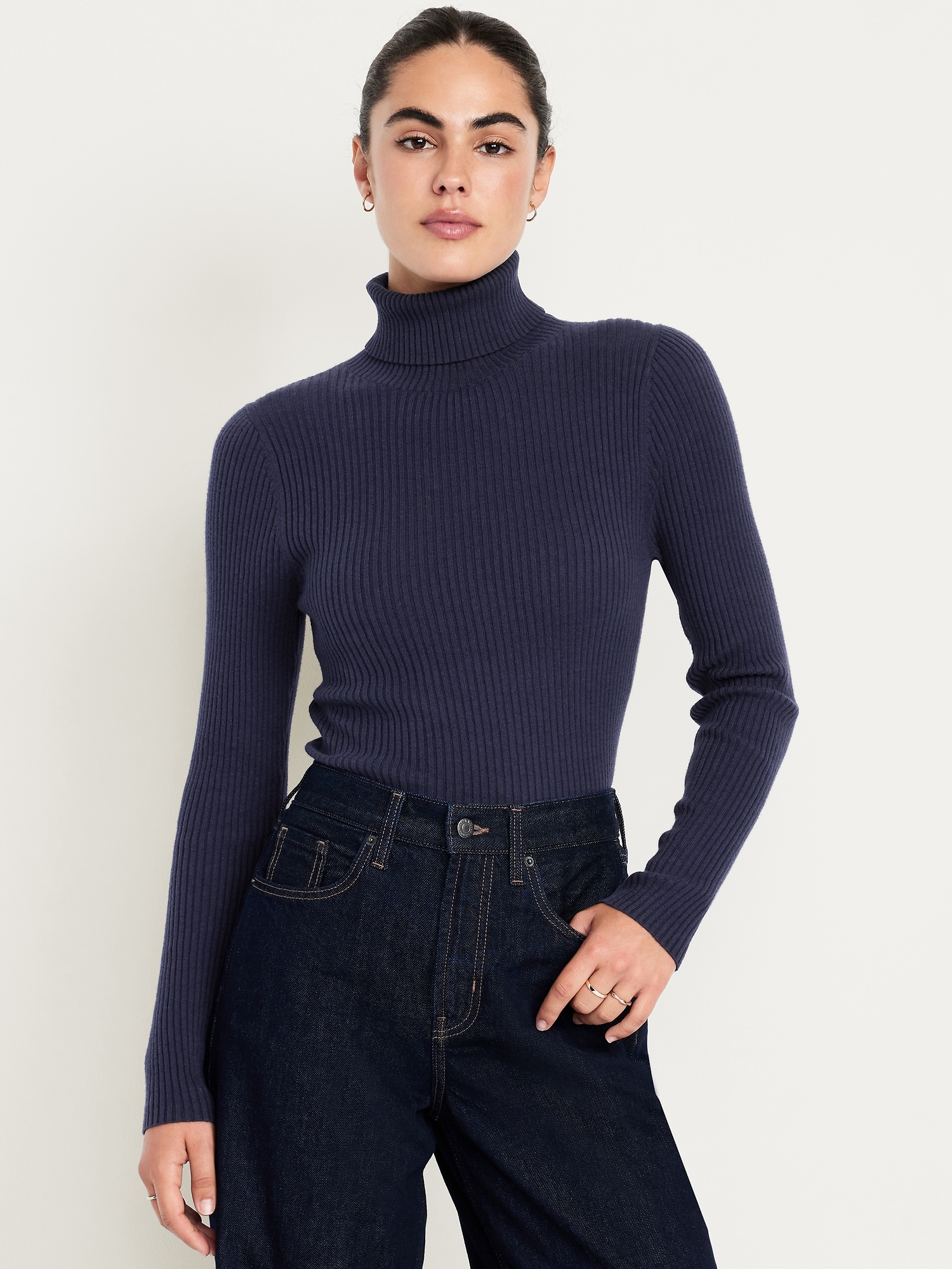 SoSoft Lite Rib Turtleneck Sweater