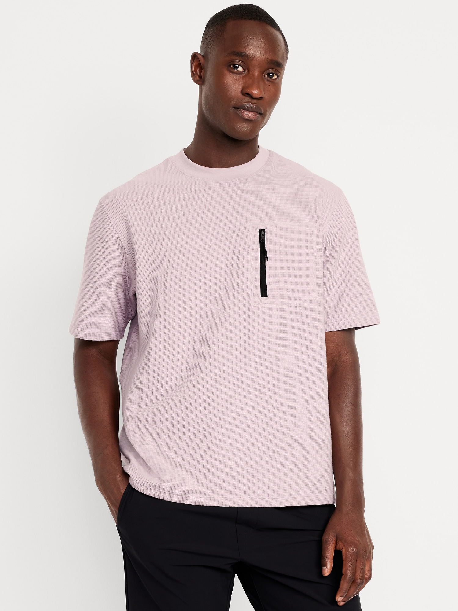 Oversized Tech Waffle T-Shirt