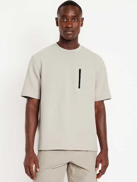Oversized Tech Waffle T-Shirt