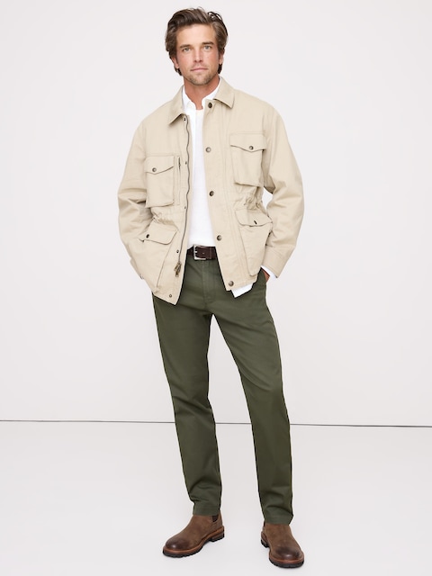 PANTALON CHINO À COUPE ATHLÉTIQUE ÉTROITE