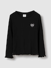 babyGap リブ クルーネックTシャツ-0