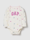 オーガニックコットン GAPロゴ ボディスーツ (ベビー)-0