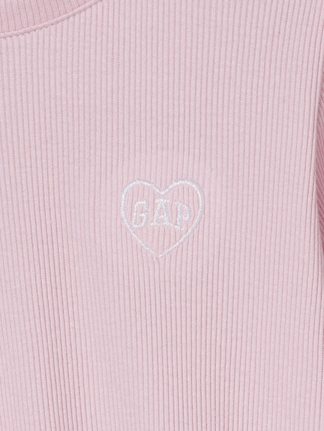 babyGap リブ クルーネックTシャツ-2