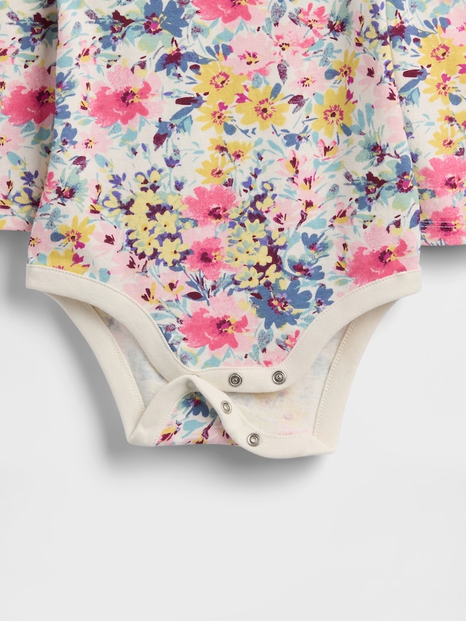 はじめてのお気に入り オーガニックコットン ボディスーツ 3枚セット (ベビー)-3