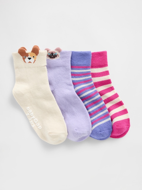 CHAUSSETTES COURTES POUR BÉBÉ ET TOUT-PETIT