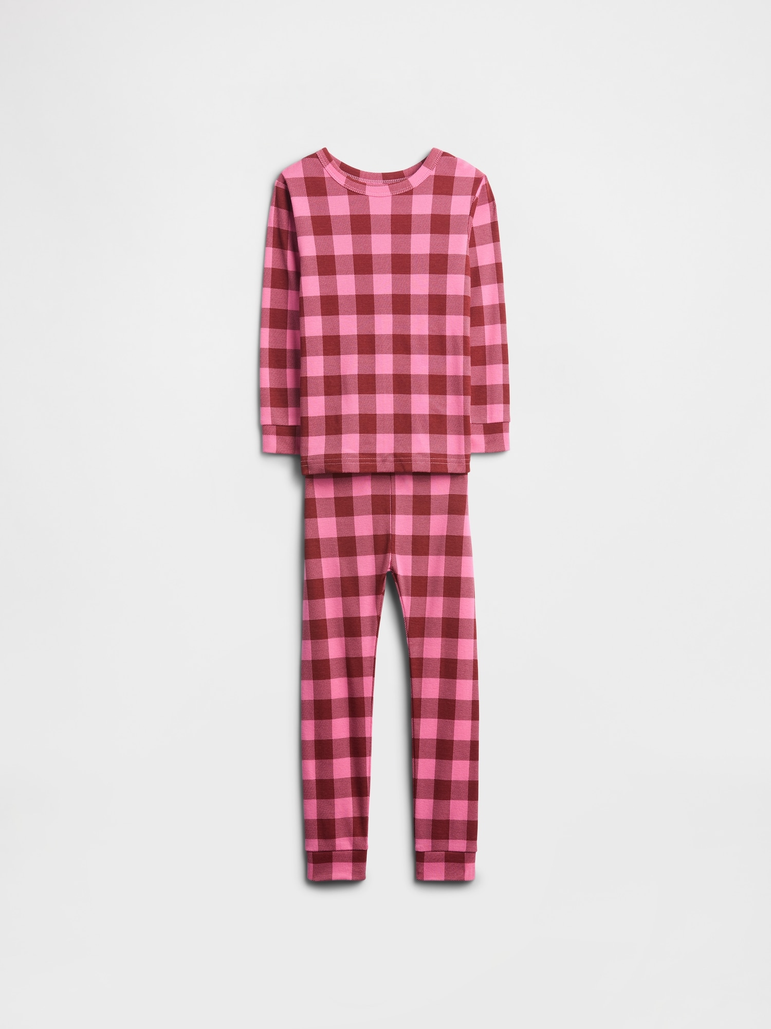 Gap babyGap オーガニックコットン100% ギンガムチェック パジャマセット Gap babyGap オーガニックコットン100% ギンガムチェック パジャマセット