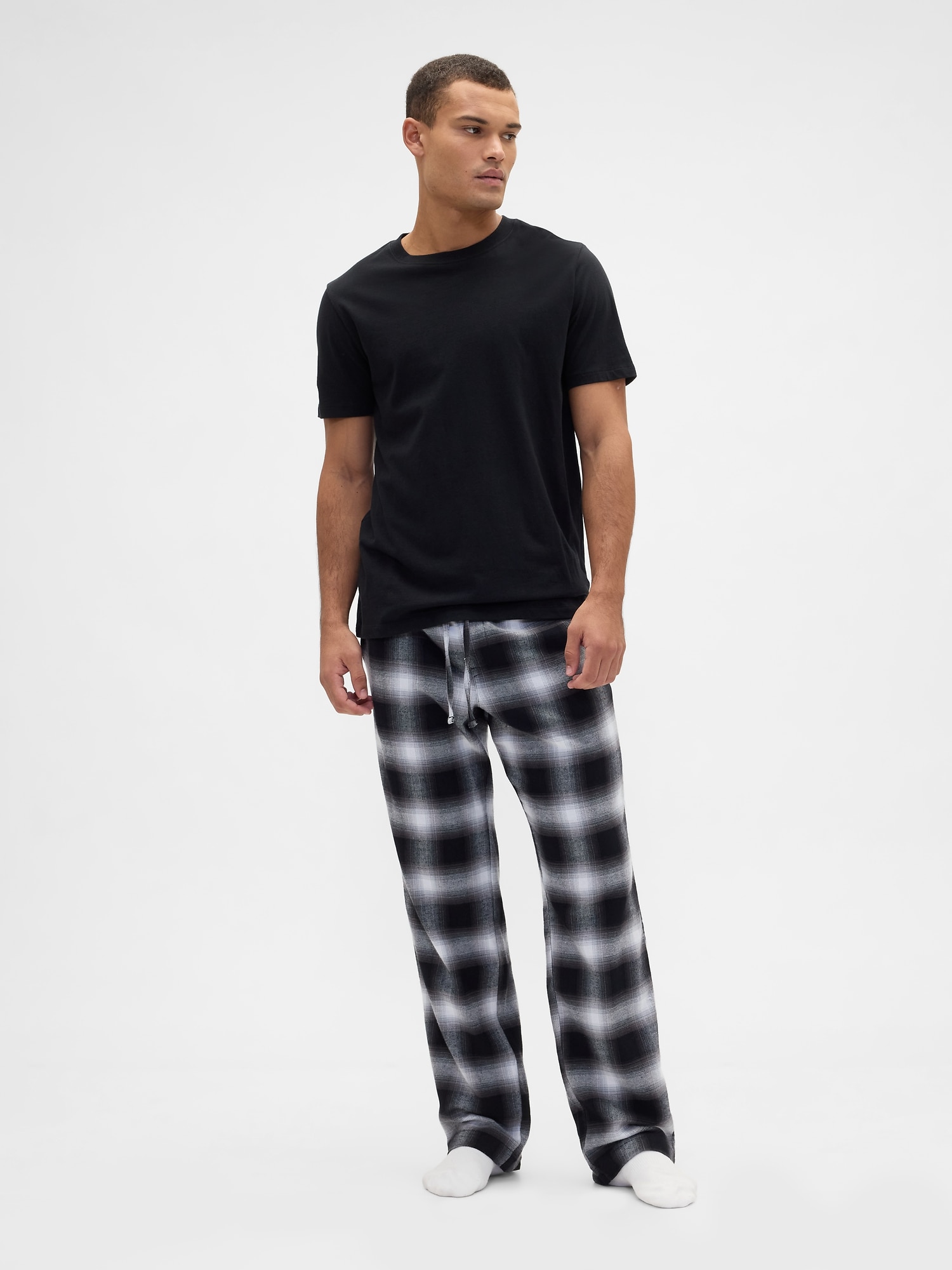 Gap リラックスフィット フランネル パジャマパンツ Gap リラックスフィット フランネル パジャマパンツ
