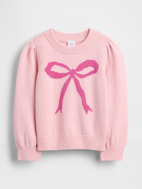 Baby & Toddler Puff-Sleeve Sweater