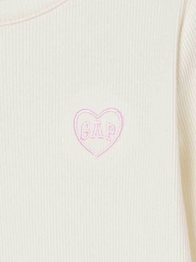 babyGap リブ クルーネックTシャツ-2