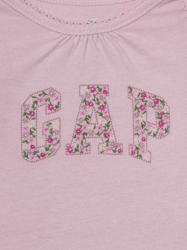 オーガニックコットン GAPロゴ ボディスーツ (ベビー)-2