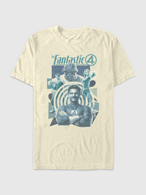 Fantastic Four Greatest Heroes Graphic T-Shirt
