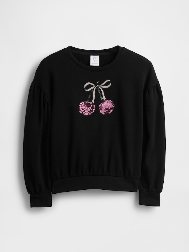 フリッピー スパンコール スウェットシャツ (キッズ)-4