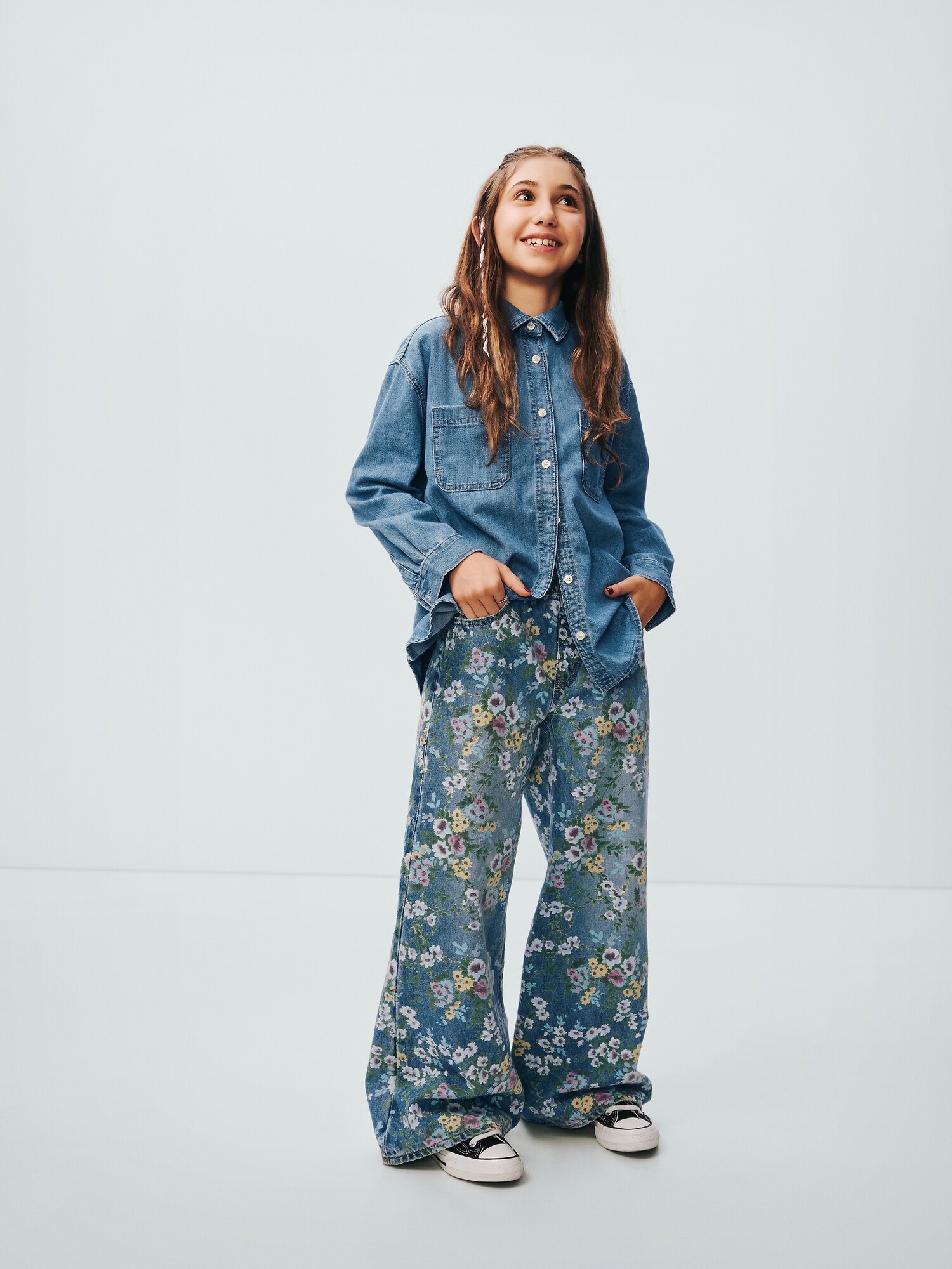 gypsophila デニムシャツ gypsophila Oversized Denim Shirt デニムシャツ