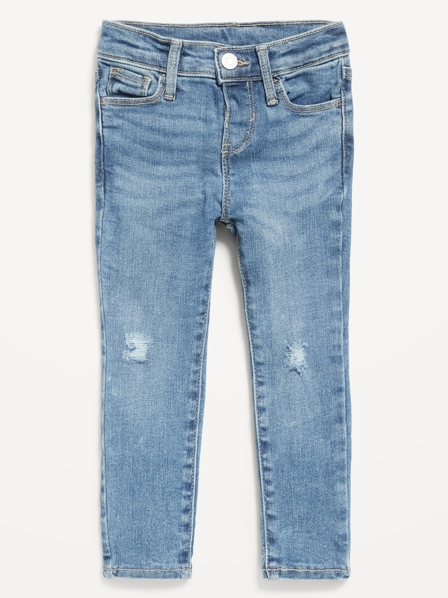 High-Waisted Rockstar 360° Stretch Jeggings for Toddler Girls