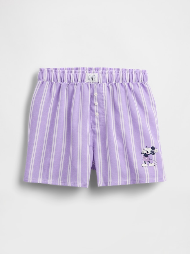 Gap × ディズニー リサイクル フランネル パジャマボクサーショートパンツ (キッズ)-1