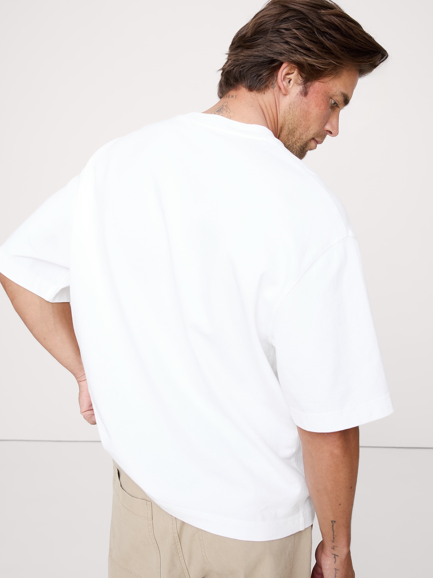 サンフェード ヘビーウェイト コットンTシャツ-1