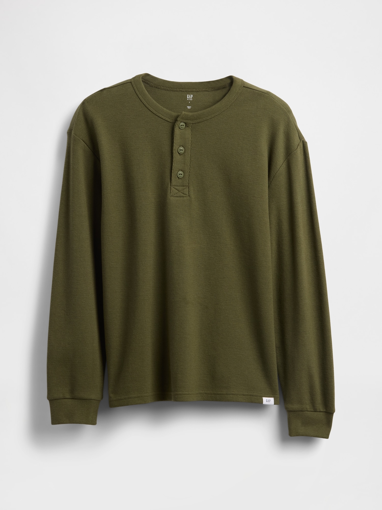 Kids Relaxed Henley T-Shirt