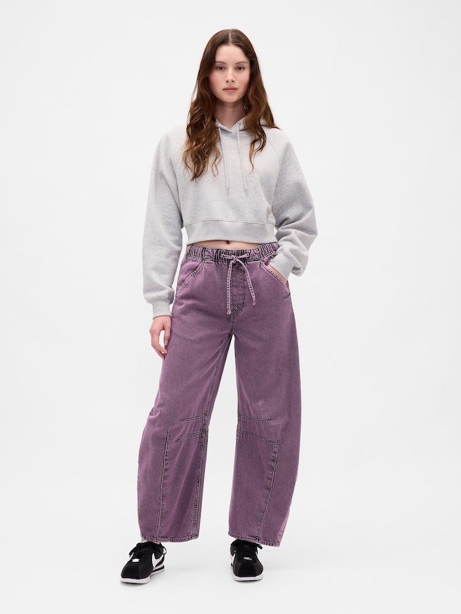 ミッドライズ ウルトラソフト イージーウエスト ホースシューデニム-0