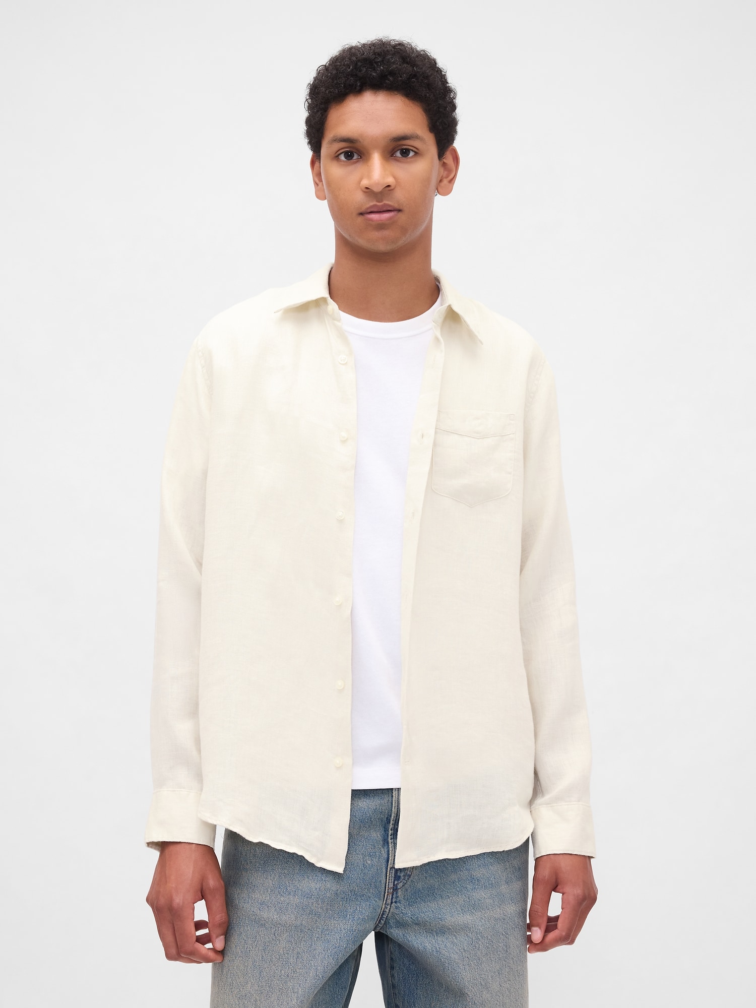 100% Linen Classic Shirt