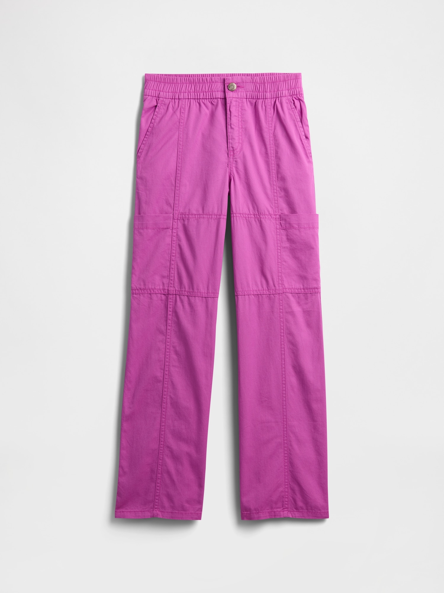 Kids Twill Loose Cargo Pants