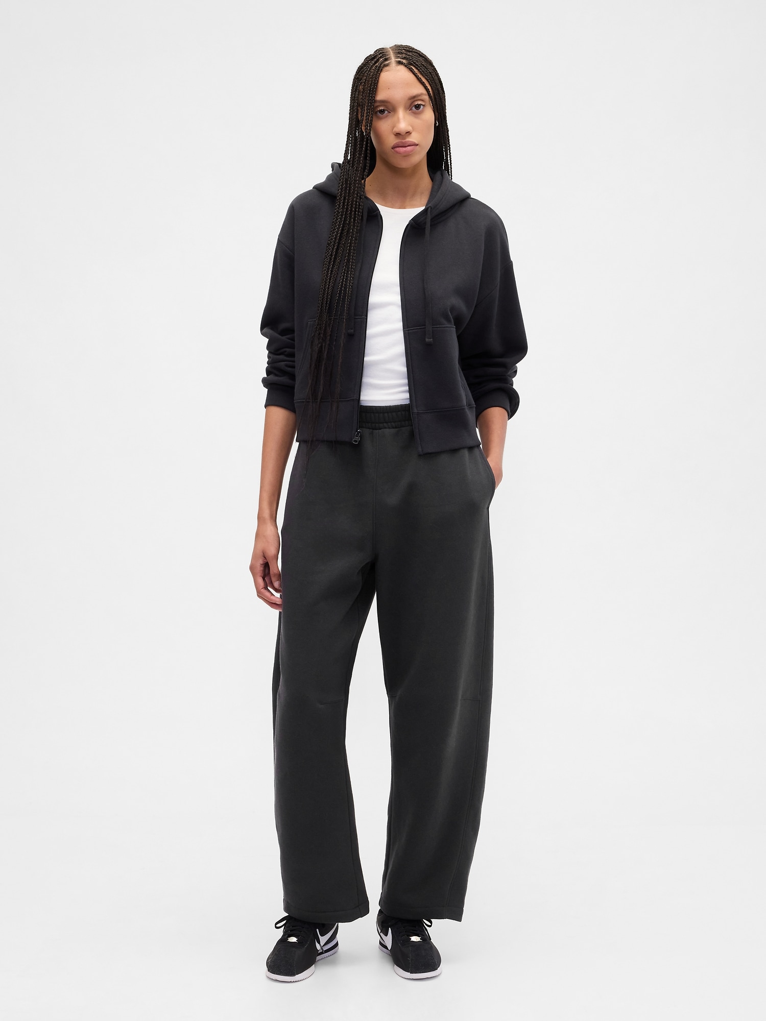 Pull-On Barrel Sweatpants