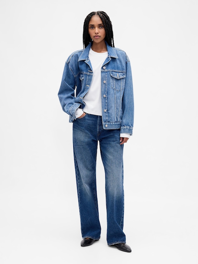 スーピマ&reg; コットン オーバーサイズ クロップドTシャツ-1