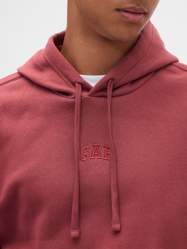 リラックスフィット ミニGAPロゴパーカー-3