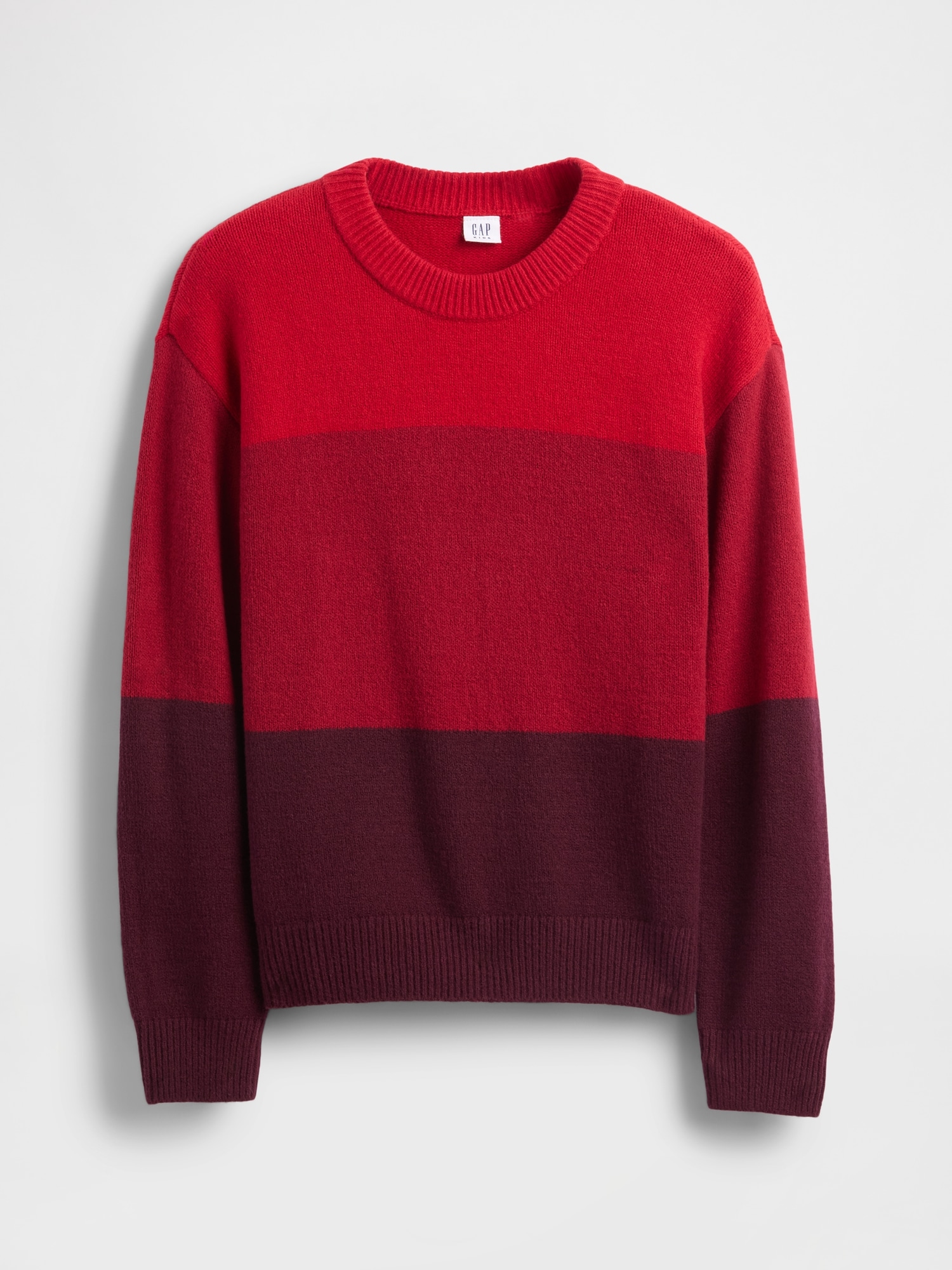 CashSoft カシミヤタッチ リラックスフィット クルーネックセーター (キッズ)-1