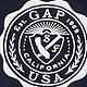 ヴィンテージソフト GAPロゴ ウェッジ スウェットシャツ