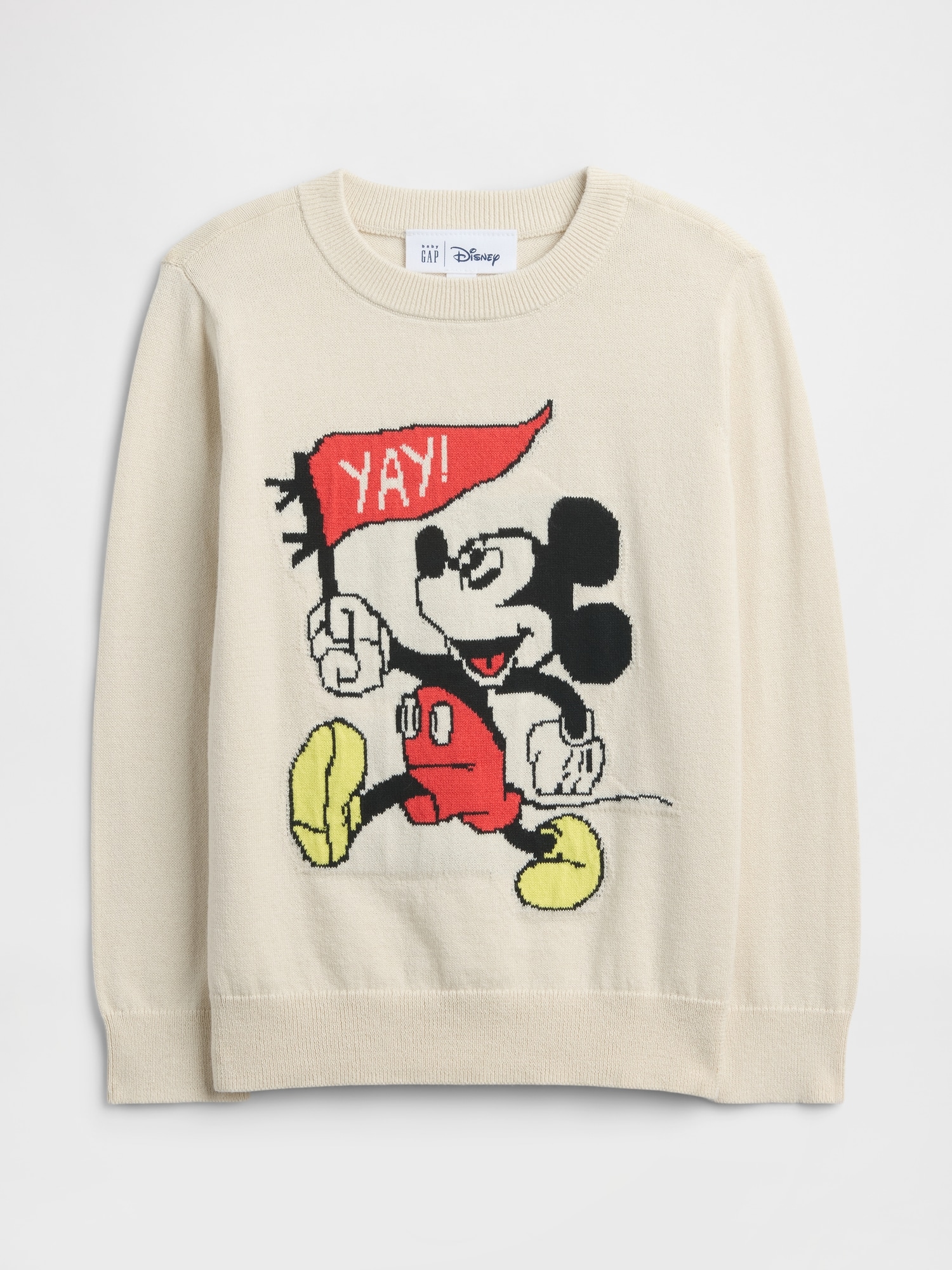 babyGap × Disney Mickey Mouse Intarsia Sweater