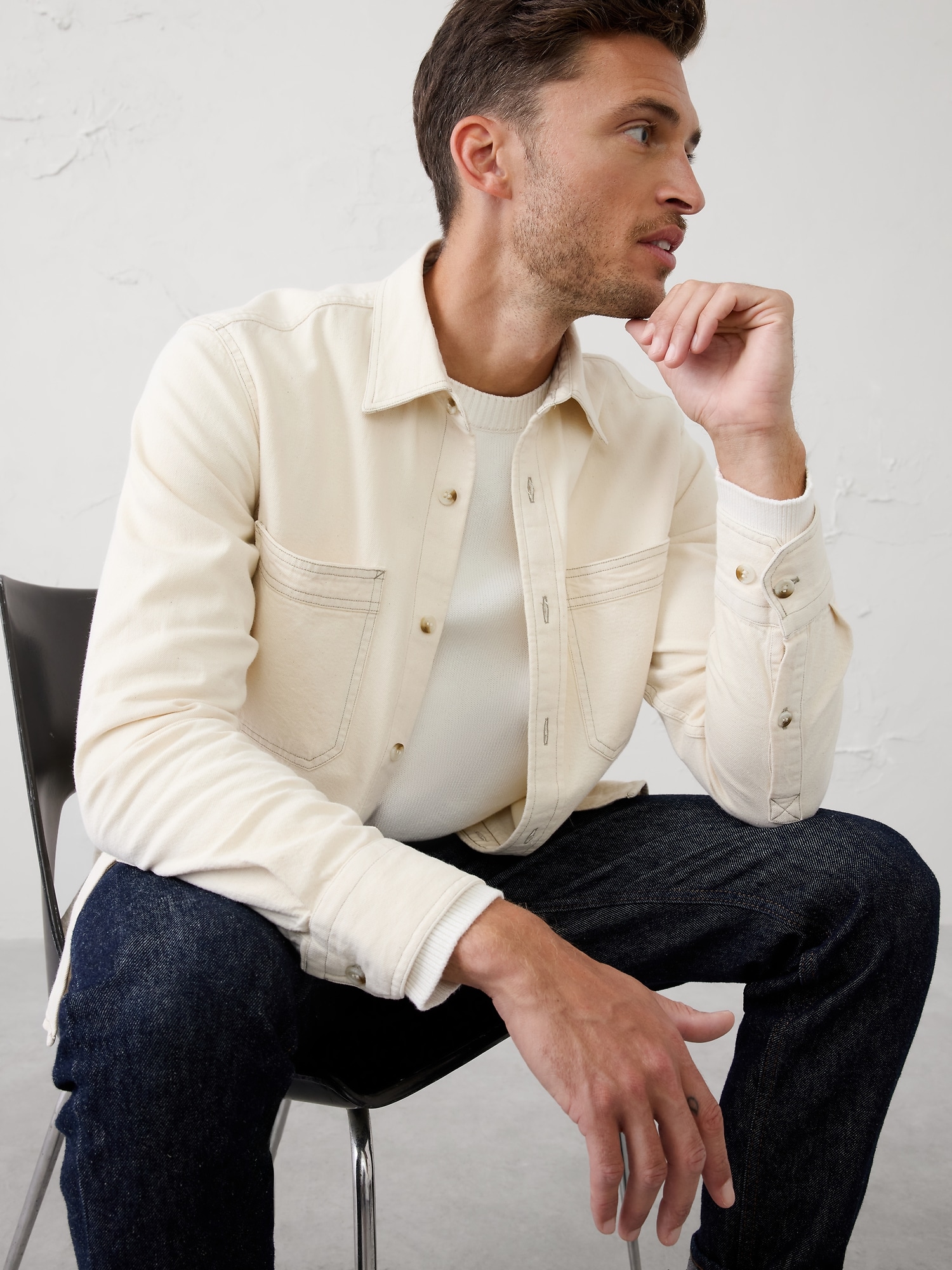Standard-Fit Heritage Denim Shirt
