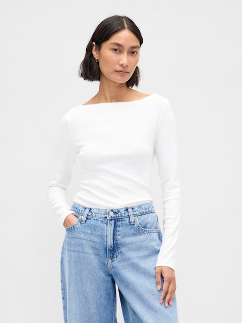 Modern Boatneck T-Shirt