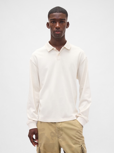 Heavyweight Jersey Polo Shirt