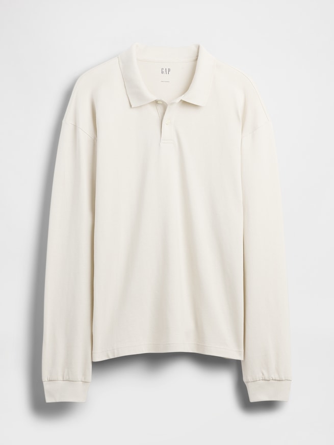 ヘビーウェイト ジャージー ポロシャツ-4