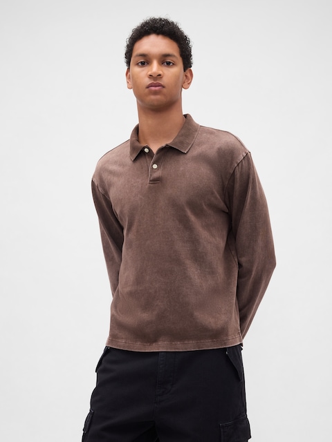 Heavyweight Jersey Polo Shirt