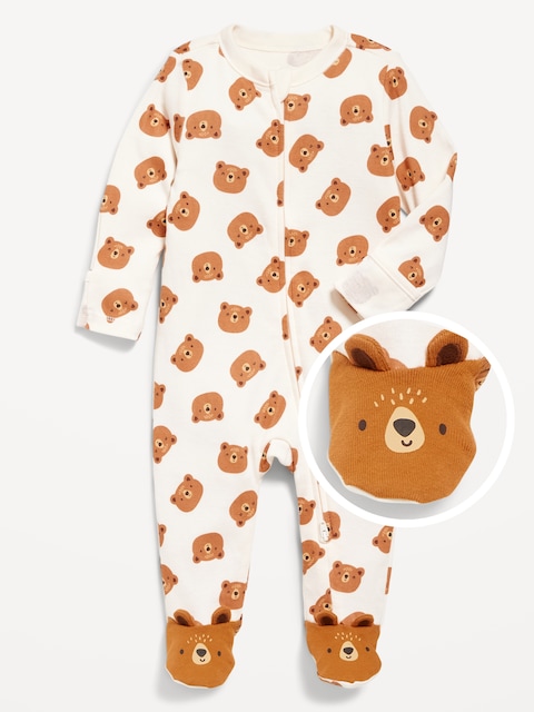 2-Way-Zip Sleep & Play Footed One-Piece for Baby