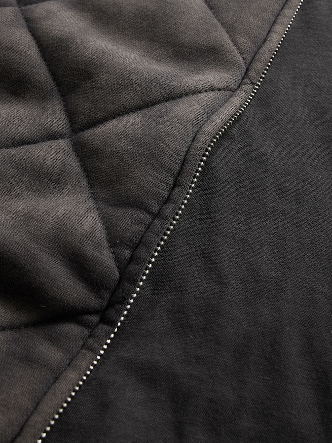 ヴィンテージソフト キルティング ボンバージャケット-3