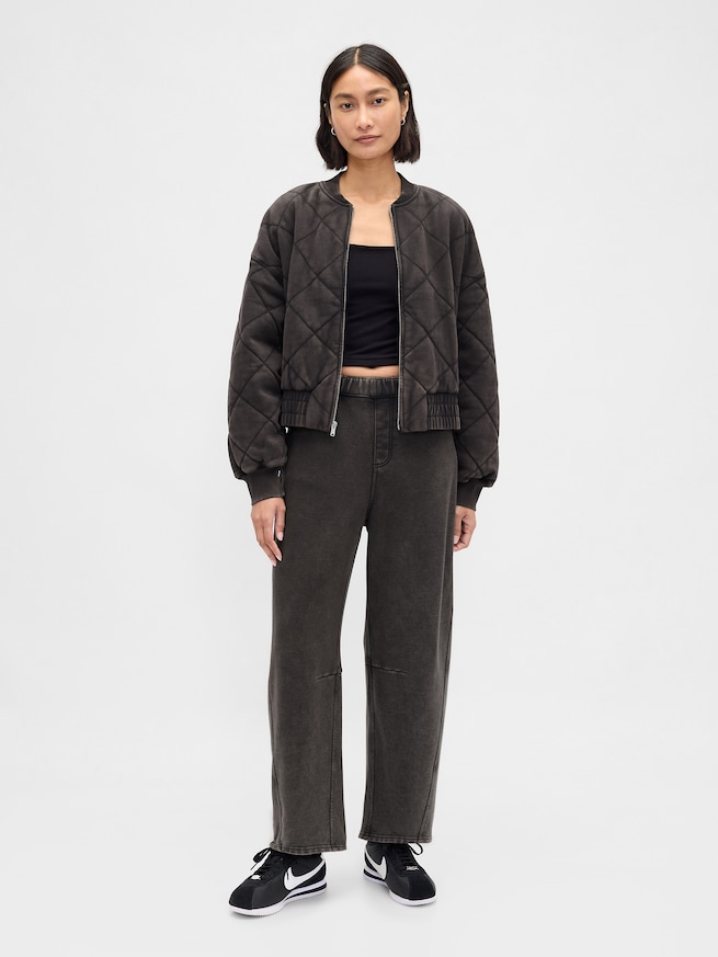 ヘビーウェイト フレンチテリー バレル スウェットパンツ-0