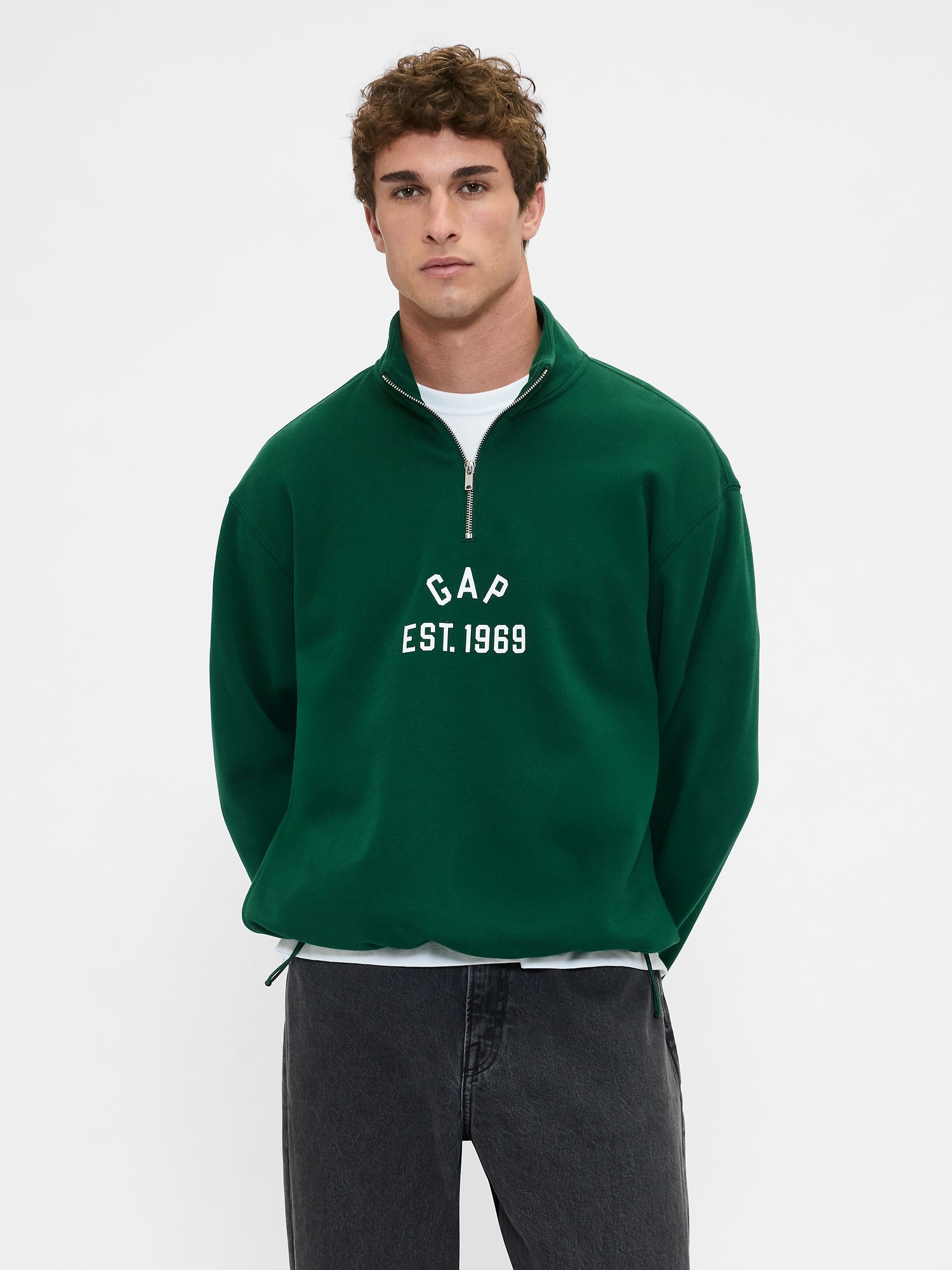 GAP スウェット上下 セットアップ グリーン セットアップ (メンズ) | Gap公式オンラインストア