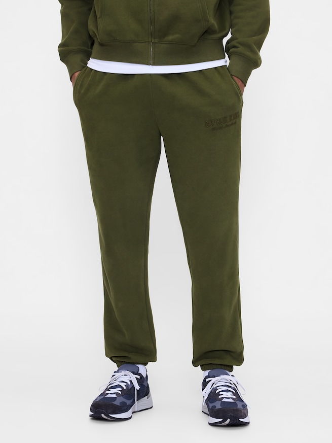 ヴィンテージソフト ブルージーンズロゴ ジョガーパンツ-1