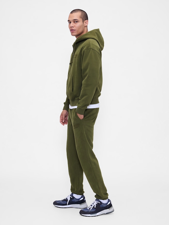 ヴィンテージソフト ブルージーンズロゴ ジョガーパンツ-3