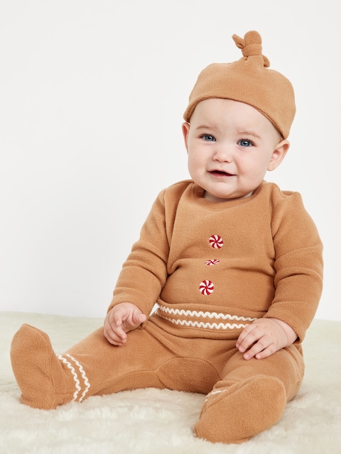 Microfleece Graphic 3-Piece Layette Set for Baby