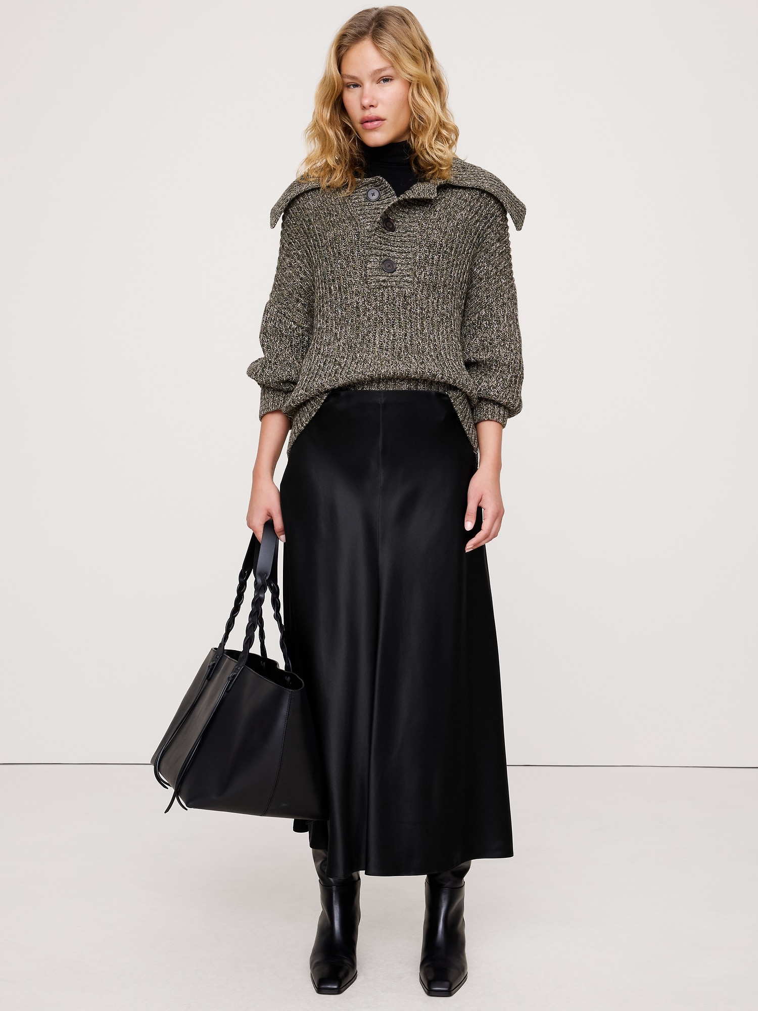 CHANDAIL DE MARIN EN COTON SURDIMENSIONNÉ