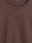 コットンジャージー クロップド GAPロゴTシャツ-3