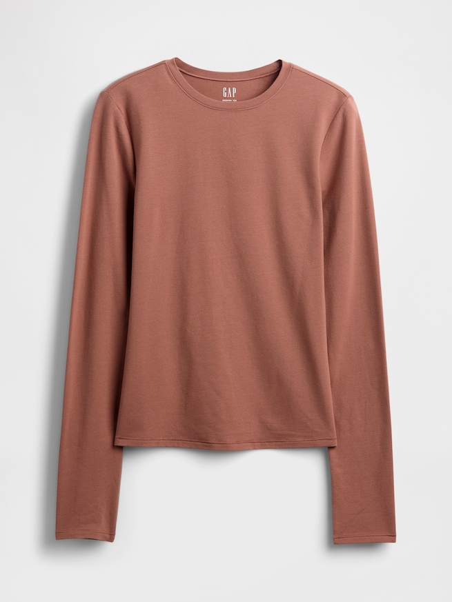 クロースニット ジャージーTシャツ-3