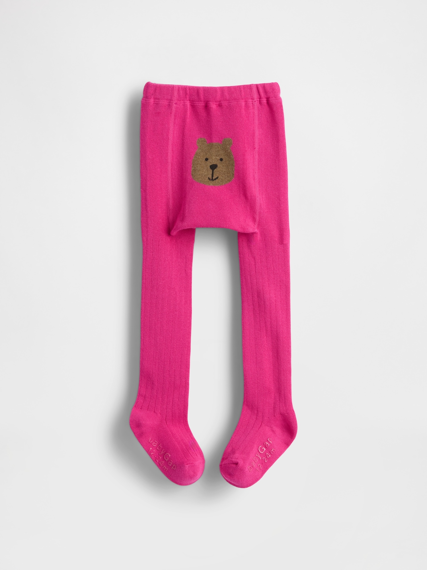 Baby & Toddler Rib Bear Tights