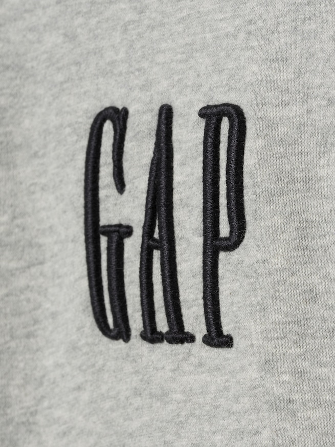 ヴィンテージソフト カラーブロック GAPロゴ ハーフジップ プルオーバー-1