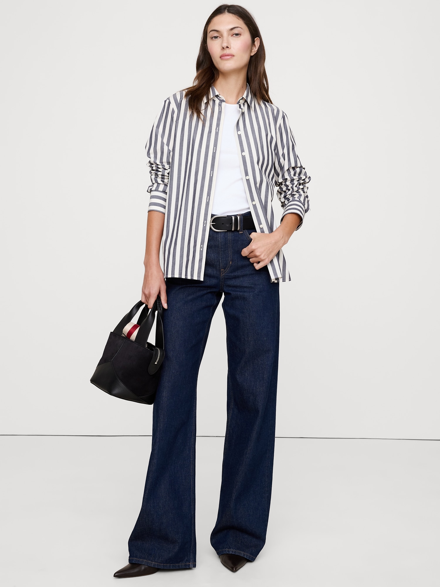 LA CHEMISE DE TOUS LES JOURS EN POPELINE DE COTON