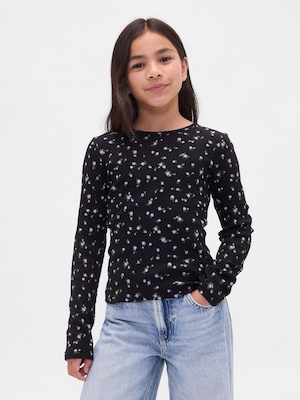 リブTシャツ (キッズ)