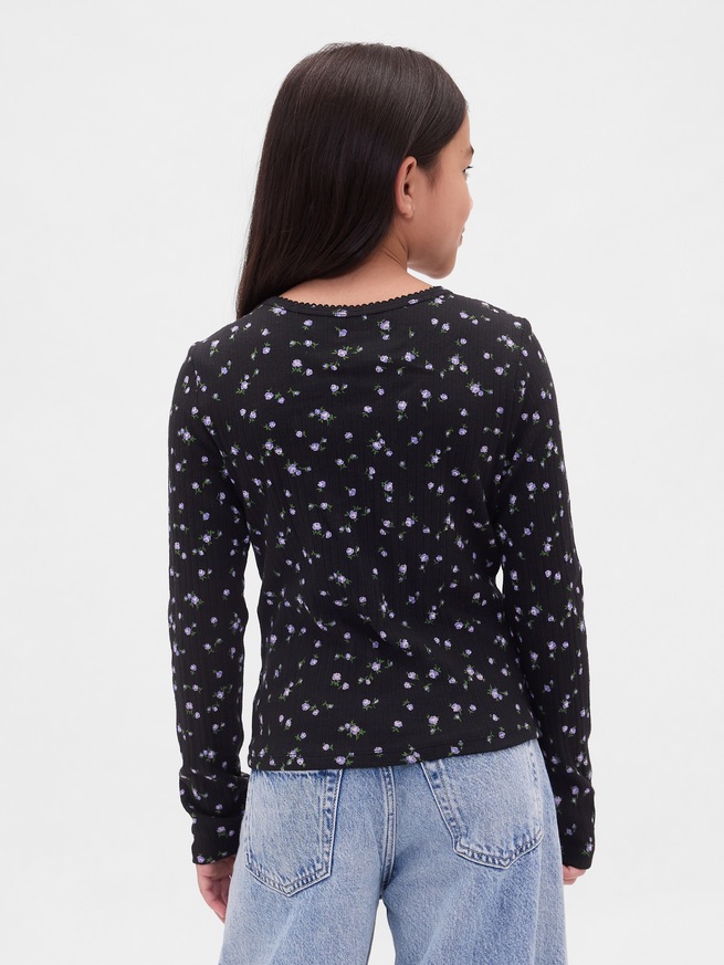 リブTシャツ (キッズ)-2